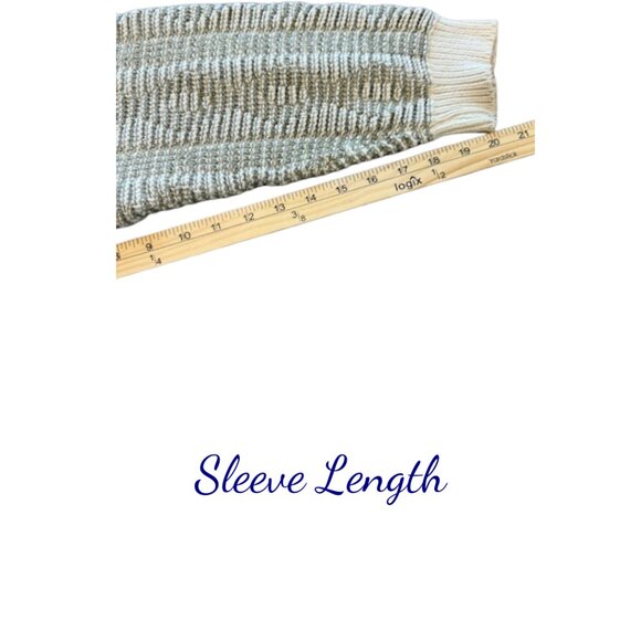 Liz Sport Sweater Women's Size L – Cotton Blend Classic Neutral Knit Made in USA - Picture 7 of 7